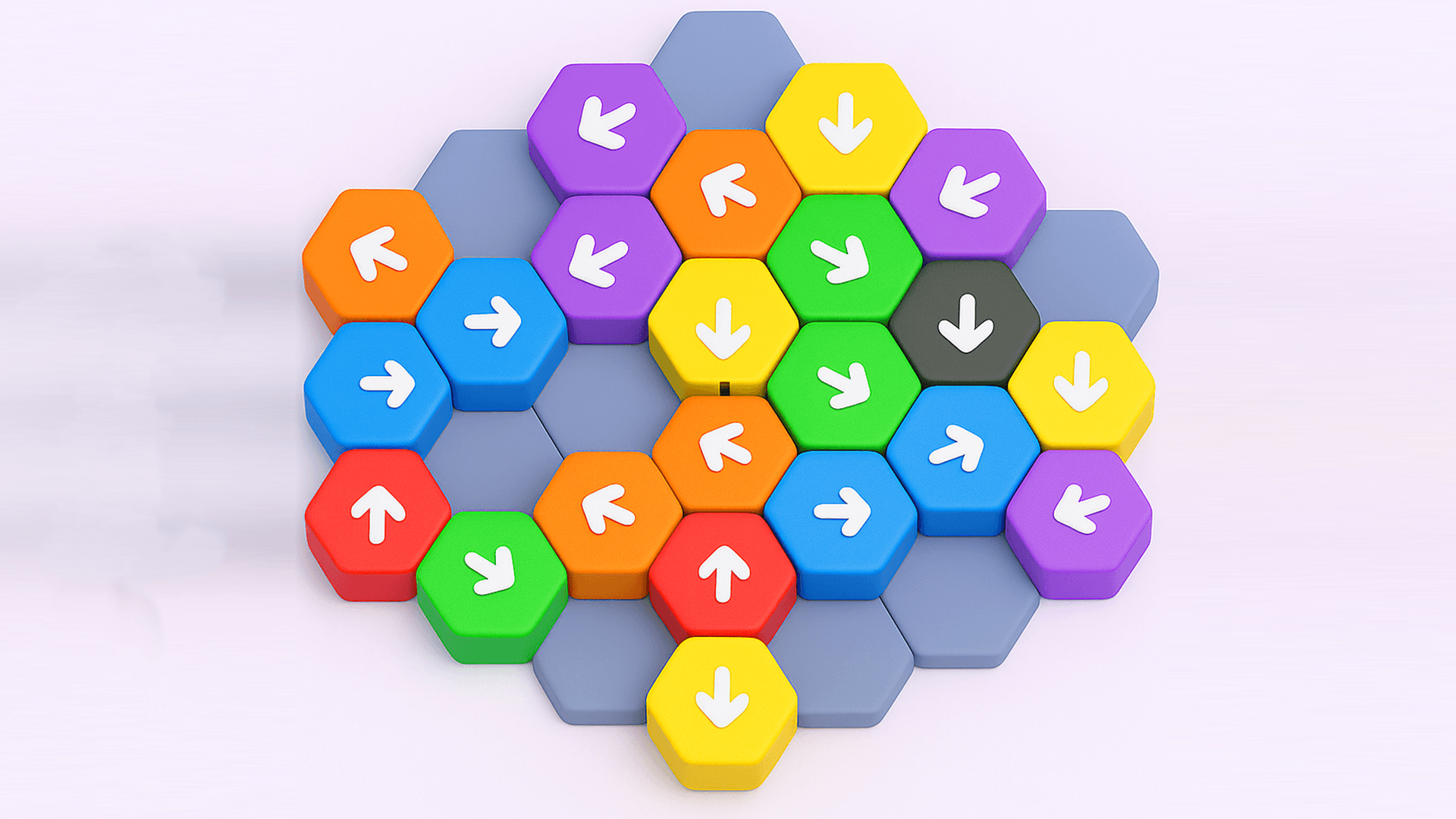 Hexa Block Puzzle Take Away Tapping Master: Hexa_Blocks Color